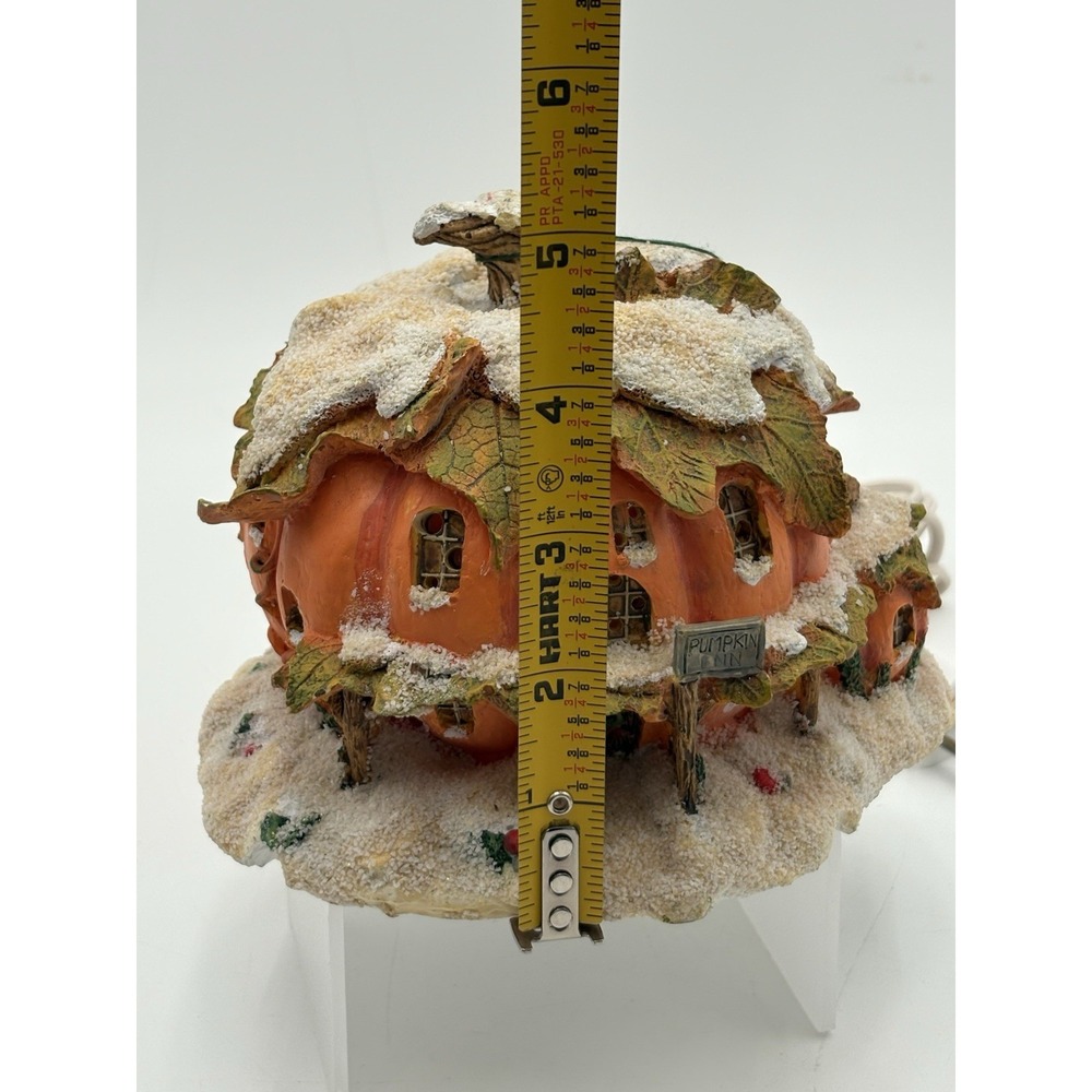 VTG Silvestri Pumpkin Inn Lighted Village House Dean Griff Halloween Holiday - Picture 11 of 14